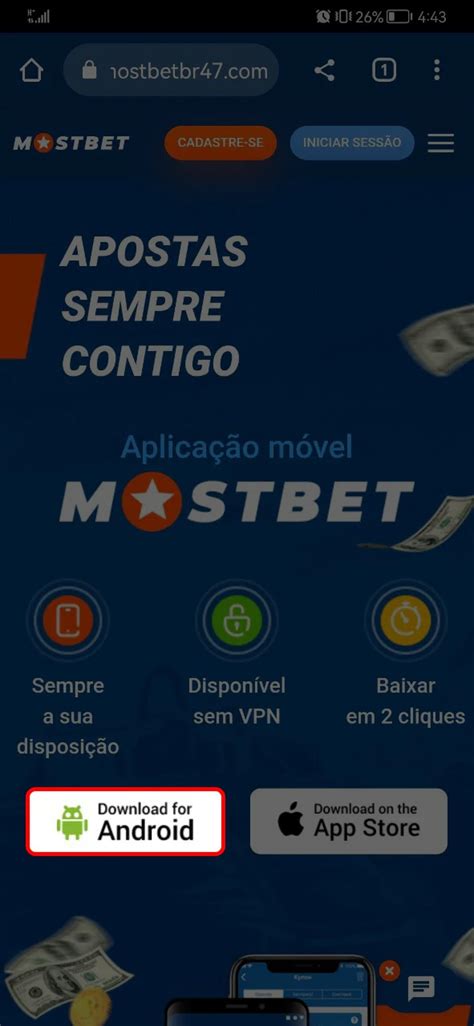 Mostbet app: Baixe o App para Android e iOS .